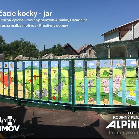 Rodinné apartmány Alpinka Ócsad Kültér fotó