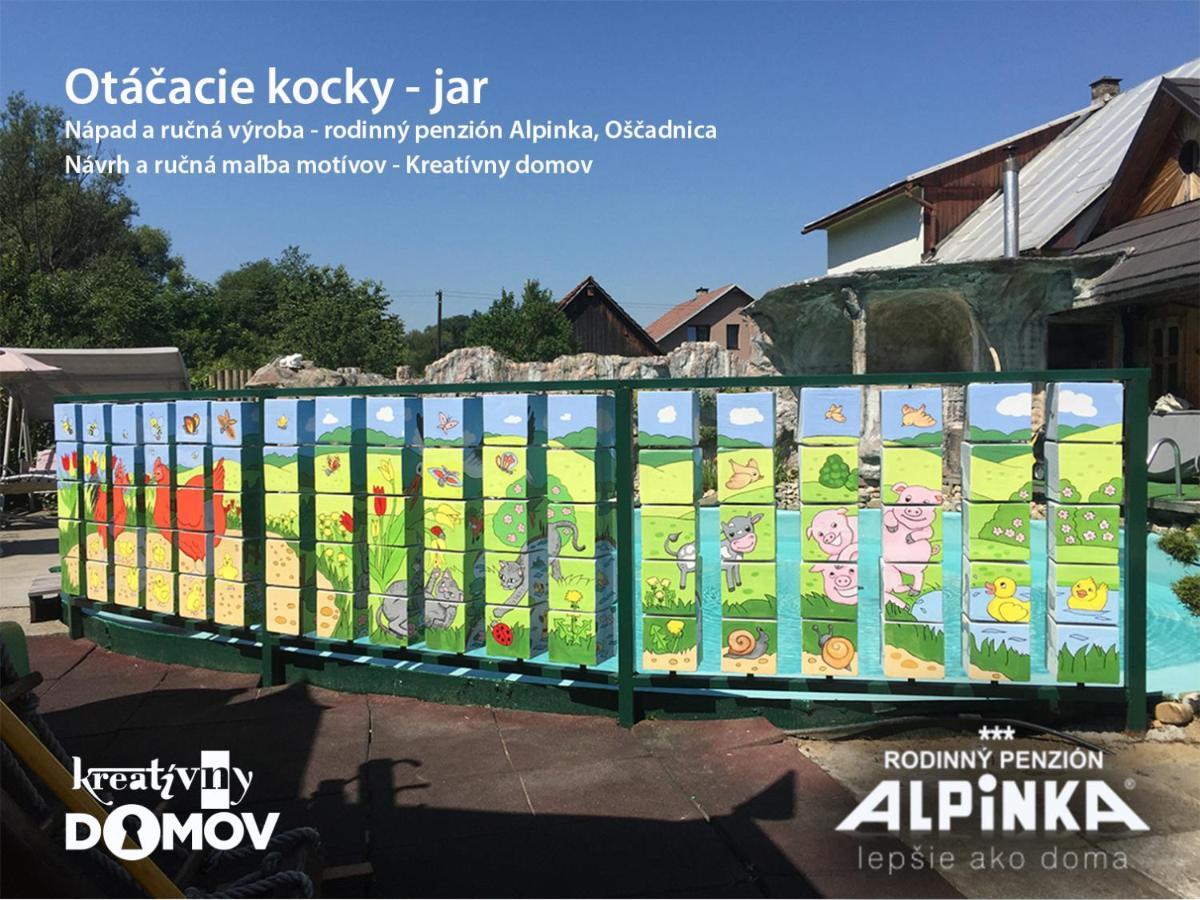 Rodinné apartmány Alpinka Ócsad Kültér fotó