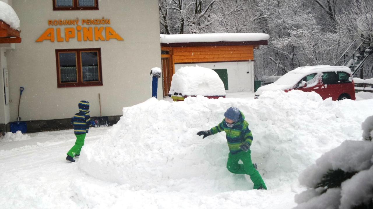 Rodinné apartmány Alpinka Ócsad Kültér fotó